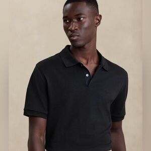 Banana Republic Polo Collared Short Sleeeve Size Large Tall